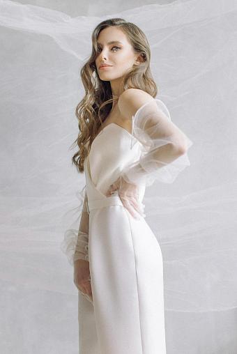 Свадебное платье в стиле бохо, рустик #1009